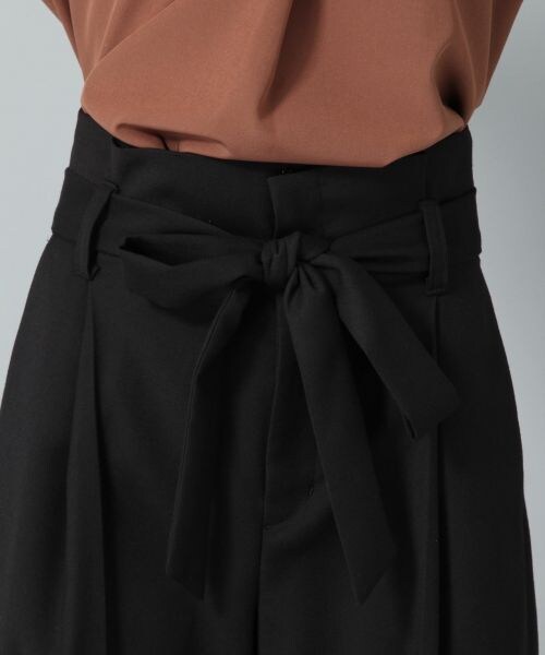 Andemiu(アンデミュウ)の「スタイルセレクトワイドパンツ(パンツ・ブラック/レッド/キャメル)」の12枚目の写真