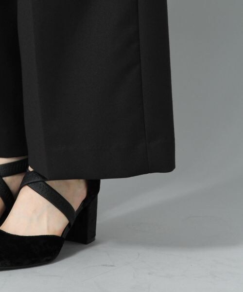 Andemiu(アンデミュウ)の「スタイルセレクトワイドパンツ(パンツ・ブラック/レッド/キャメル)」の14枚目の写真