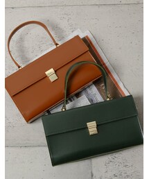 Re:EDIT | 【先行予約受注】フェイクレザー2WAYスクエアバッグ[リエディオリジナル](バッグ)