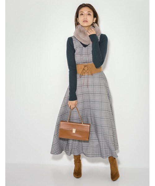 Re:EDIT（リエディ）の「【先行予約受注】フェイクレザー2WAYスクエアバッグ[リエディオリジナル]（バッグ・レディース・ブラック/キャメル/レッド/グリーン・フリーサイズ）」の6枚目の写真