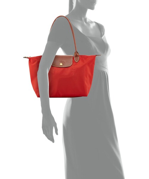 LONGCHAMP(ロンシャン)の「Longchamp Le Pliage Shoulder Tote Bag(ショルダーバッグ・レディース・Purple/Red・One Size)」の3枚目の写真