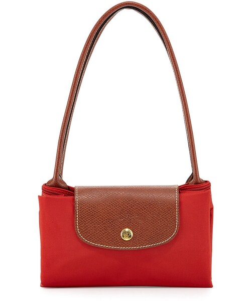 LONGCHAMP(ロンシャン)の「Longchamp Le Pliage Shoulder Tote Bag(ショルダーバッグ・レディース・Purple/Red・One Size)」の7枚目の写真