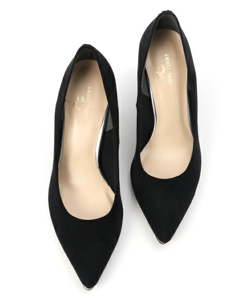 Bou Jeloud（ブージュルード）の「ゴールドラインパンプス（パンプス・レディース・ブラック/A・S/M/L）」の4枚目の写真