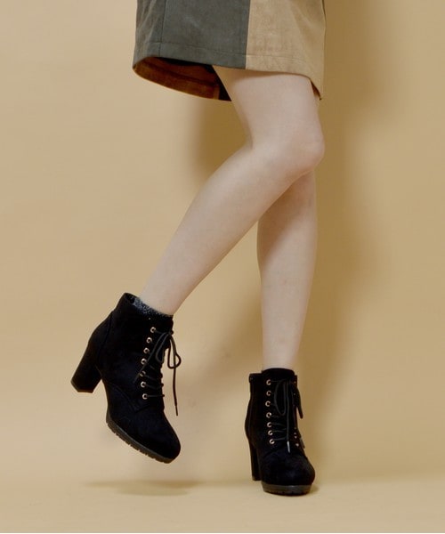 archives（アルシーヴ）の「レースアップブーツ（ブーツ・レディース・ブラック/ダークブラウン/モカ・MEDIUM/LARGE）」の12枚目の写真