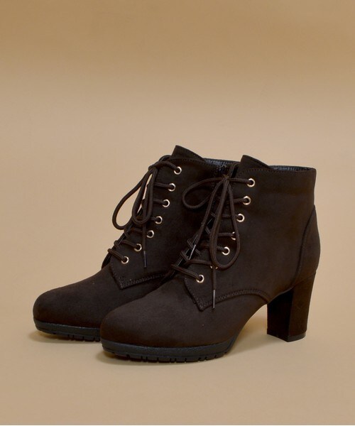 archives（アルシーヴ）の「レースアップブーツ（ブーツ・レディース・ブラック/ダークブラウン/モカ・MEDIUM/LARGE）」の4枚目の写真