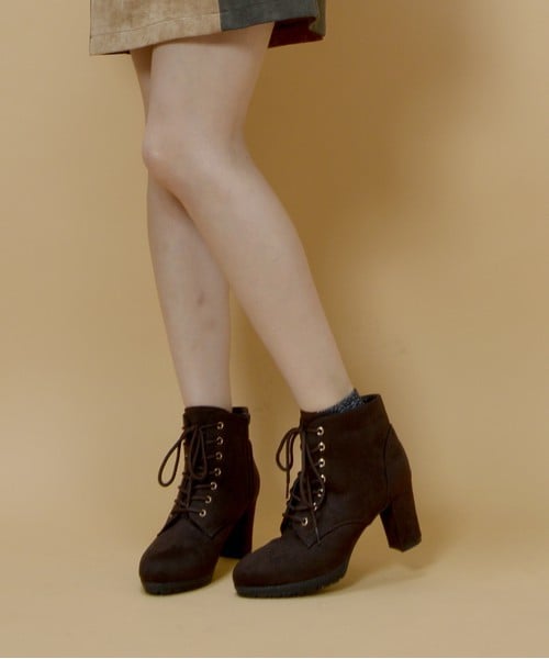 archives（アルシーヴ）の「レースアップブーツ（ブーツ・レディース・ブラック/ダークブラウン/モカ・MEDIUM/LARGE）」の8枚目の写真