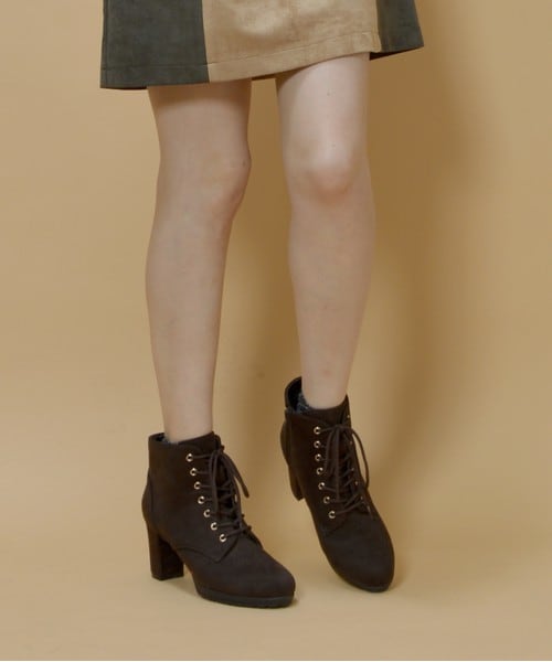 archives（アルシーヴ）の「レースアップブーツ（ブーツ・レディース・ブラック/ダークブラウン/モカ・MEDIUM/LARGE）」の10枚目の写真