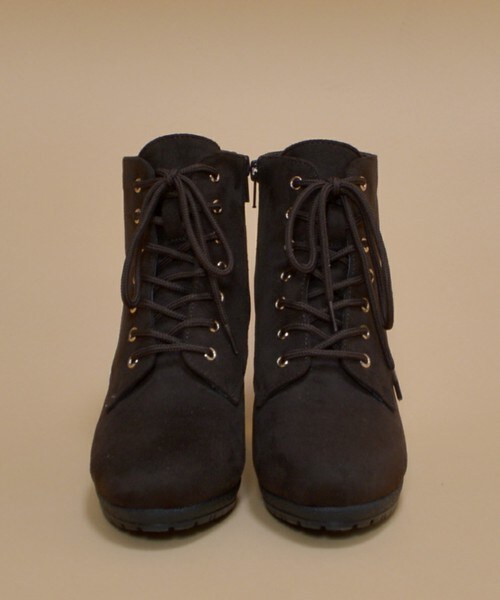 archives（アルシーヴ）の「レースアップブーツ（ブーツ・レディース・ブラック/ダークブラウン/モカ・MEDIUM/LARGE）」の5枚目の写真