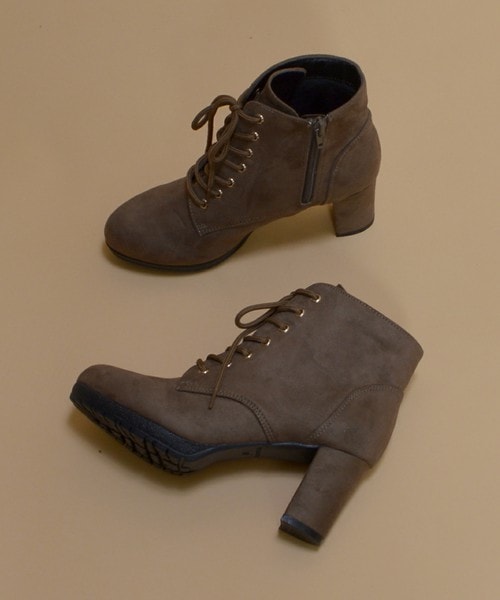 archives（アルシーヴ）の「レースアップブーツ（ブーツ・レディース・ブラック/ダークブラウン/モカ・MEDIUM/LARGE）」の3枚目の写真
