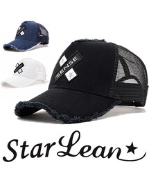 StarLean | スターリアン【公式】 SENSEクロス刺繍メッシュキャップ(キャップ)