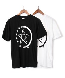 StarLean | スターリアン【公式】HALF STAR LINEプリントTシャツ(Tシャツ/カットソー)