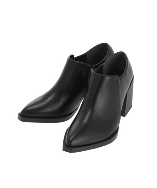 EMODA（エモダ）の「スクエアエッジカットシューズ（シューズ・レディース・ブラック・S/M/L）」の3枚目の写真