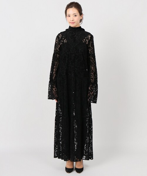 plage（プラージュ）の「ELIN レースボウタイドレス（）」 - WEAR