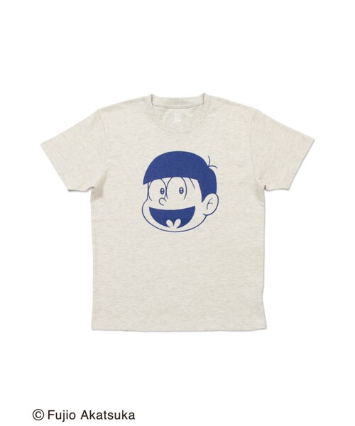 しぇ」ー グラニフ✕おそ松くん イヤミ 赤塚不二夫 半袖 Tシャツ グレー Design Tshirts Store graniph（デザイン ティーシャツ ストア