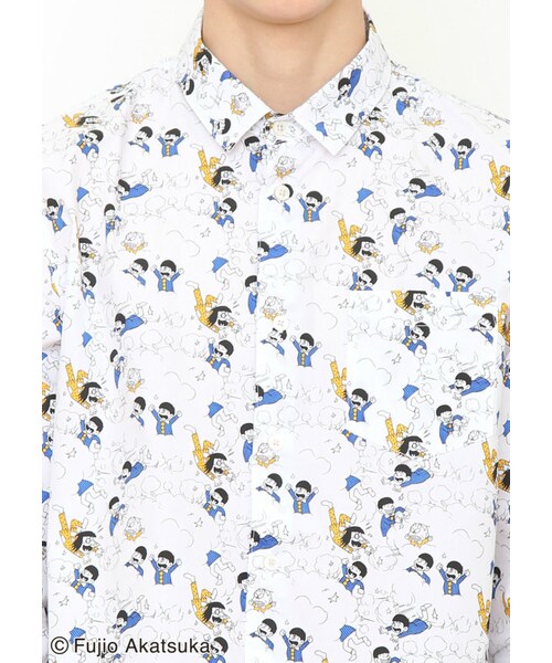 しぇ」ー グラニフ✕おそ松くん イヤミ 赤塚不二夫 半袖 Tシャツ グレー 711+NaPeDlL._AC_SY200_QL15_.jpg