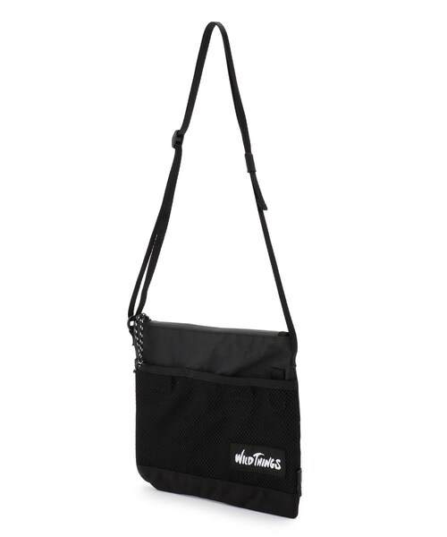 WILD THINGS（ワイルドシングス）の「WILDTHINGS/ワイルドシングス SACOCHE SHOULDER/サコッシュショルダー（バッグ・メンズ・WHITE/BLACK/BEIGE/GREY/ORANGE/TURQUOI/PURPLE/CAMO/OTHER・F）」の2枚目の写真