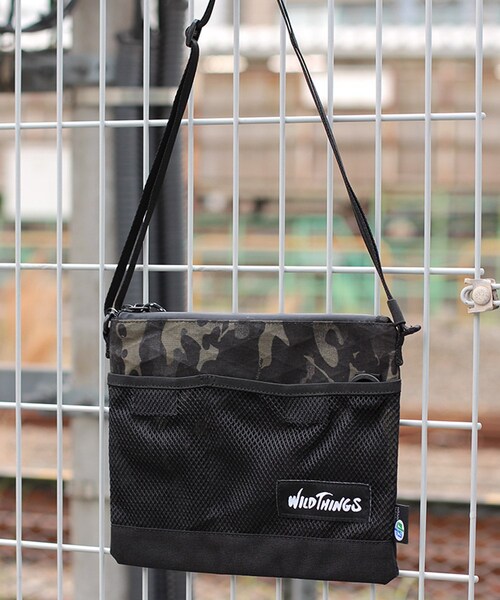 WILD THINGS（ワイルドシングス）の「WILDTHINGS/ワイルドシングス SACOCHE SHOULDER/サコッシュショルダー（バッグ・メンズ・WHITE/BLACK/BEIGE/GREY/ORANGE/TURQUOI/PURPLE/CAMO/OTHER・F）」の14枚目の写真