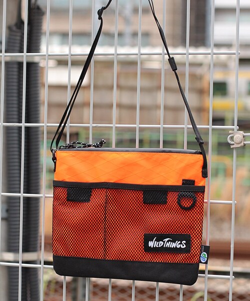 WILD THINGS（ワイルドシングス）の「WILDTHINGS/ワイルドシングス SACOCHE SHOULDER/サコッシュショルダー（バッグ・メンズ・WHITE/BLACK/BEIGE/GREY/ORANGE/TURQUOI/PURPLE/CAMO/OTHER・F）」の15枚目の写真