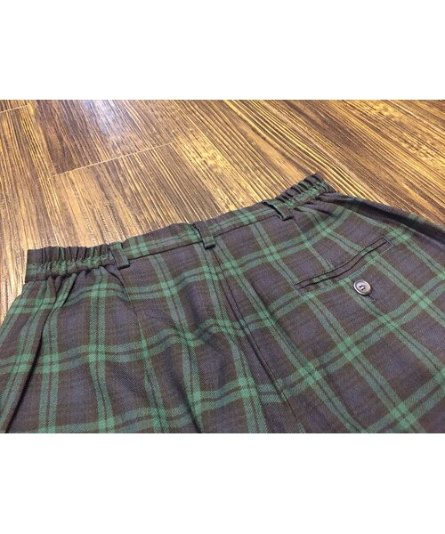 Karen Scott（カレンスコット）の「KAREN SCOTT　rayon pants　green check（その他パンツ・レディース・その他）」の7枚目の写真