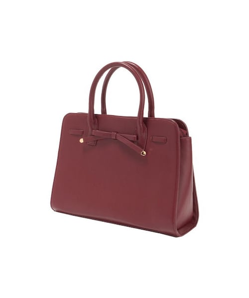 an another angelus(アンアナザーアンジェラス)の「はしごリボン使いトートバッグ/an another angelus(トートバッグ・レディース・その他)」の1枚目の写真