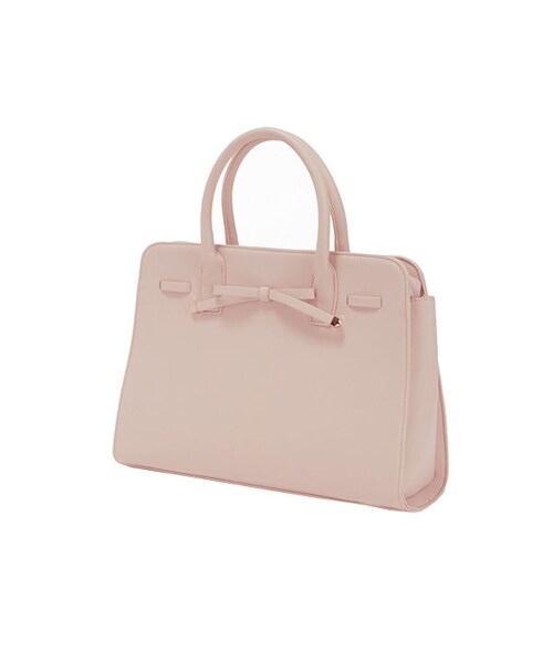 an another angelus(アンアナザーアンジェラス)の「はしごリボン使いトートバッグ/an another angelus(トートバッグ・レディース・その他)」の2枚目の写真