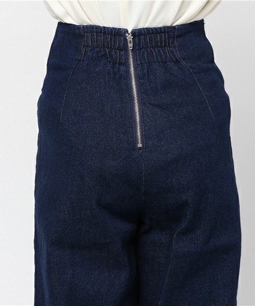 archives（アルシーヴ）の「ハイウエストデニムワイドパンツ（デニムパンツ・レディース・ネイビー/ロイヤルブルー・MEDIUM）」の7枚目の写真