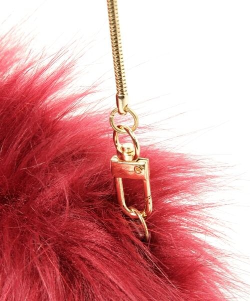 Andemiu（アンデミュウ）の「ファーショルダーＢＡＧ（バッグ・レッド）」の9枚目の写真