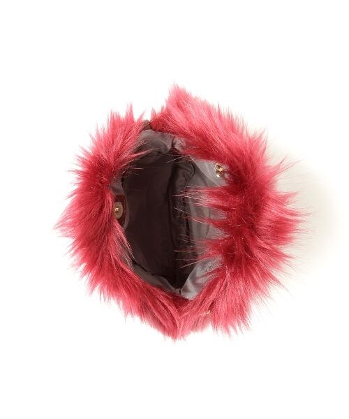 Andemiu（アンデミュウ）の「ファーショルダーＢＡＧ（バッグ・レッド）」の7枚目の写真