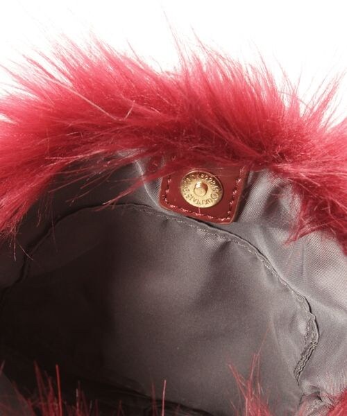Andemiu（アンデミュウ）の「ファーショルダーＢＡＧ（バッグ・レッド）」の5枚目の写真
