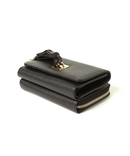 Andemiu（アンデミュウ）の「ウォレットショルダーＢＡＧ（バッグ・ブラック/オレンジ/ゴールド）」の12枚目の写真