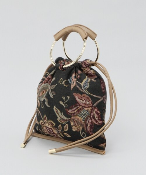 HARE(ハレ)の「ゴブランキンチャクBAG(バッグ・ブラック系その他/レオパード/グリーン系その他)」の7枚目の写真