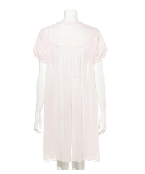 gelato pique（ジェラートピケ）の「ハートシフォンドレス（ワンピース・レディース・BLU/PNK・F）」の5枚目の写真