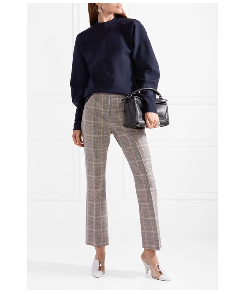 tibi(ティビ)の「Tibi - Gathered Wool-blend Sweatshirt - Midnight blue(ニット/セーター・レディース・Blue・small/medium/x small/large)」の4枚目の写真