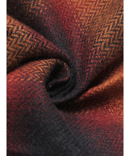 JACKROSE（ジャックローズ）の「ヘリンボンオンブレチェックシャツ（トップス・メンズ・レッド/イエロー・M/L）」の19枚目の写真