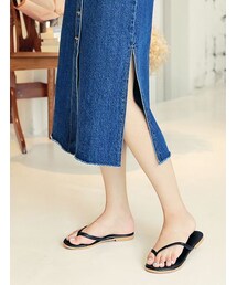 HOTPING | 8Colorsシンプルトングサンダル(サンダル)