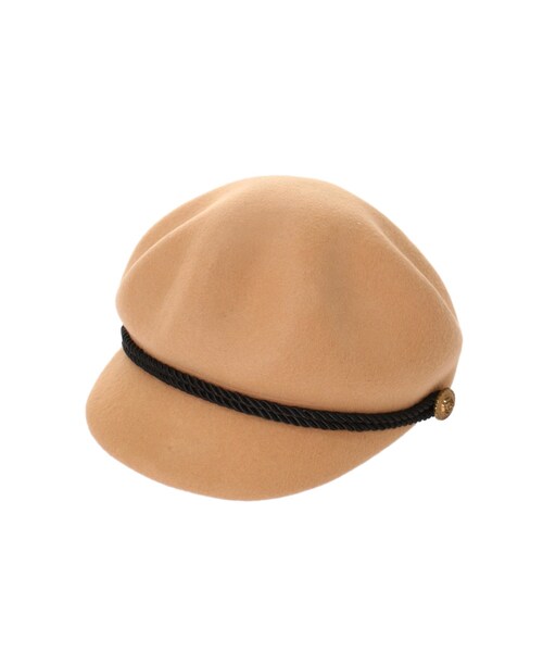 dazzlin（ダズリン）の「【goods】メルトンキャスケット（帽子・レディース・ブラック/レッド/ブラウン/キャメル・F）」の3枚目の写真