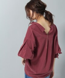 Andemiu | アクセツキソデボリュームブラウス(トップス)