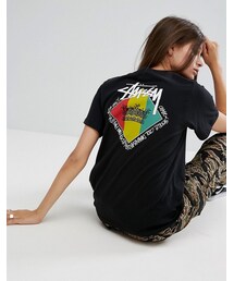 Stussy Beach Crew Tシャツ Mサイズ ダークグレー STUSSY（ステューシー）の「Stussy Oversized T-Shirt With