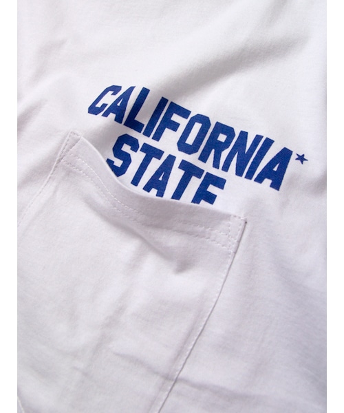 JACKROSE(ジャックローズ)の「カリフォルニアコットン・ロゴロンTEE(トップス・メンズ・ホワイト・M/L)」の5枚目の写真