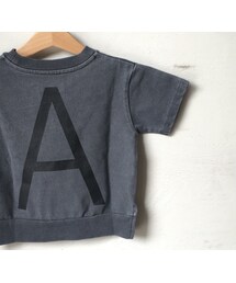 cache cache | ARCH&LINE CLOUDY H/S　"A"TEE　(NAVY)(Tシャツ/カットソー)