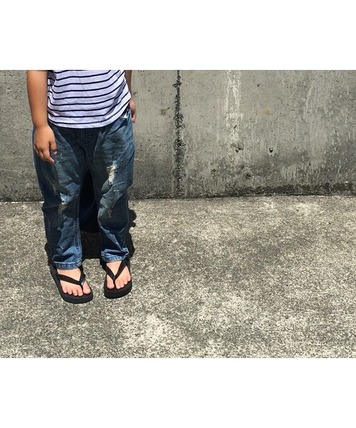 cache cache(カシュ カシュ)の「ARCH&LINE DENIM 5PK BANANA PANTS(デニムパンツ・キッズ・その他)」の1枚目の写真