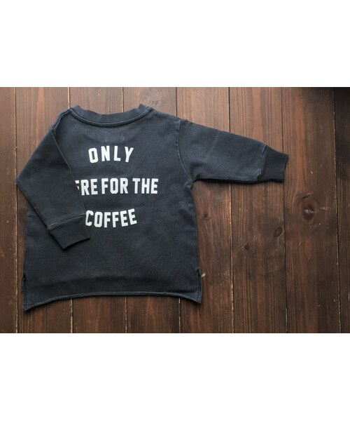 cache cache（カシュ カシュ）の「ARCH&LINE CLOUDY BIG L/S TEE "ART"　(NAVY)（パーカー・キッズ・その他）」の4枚目の写真