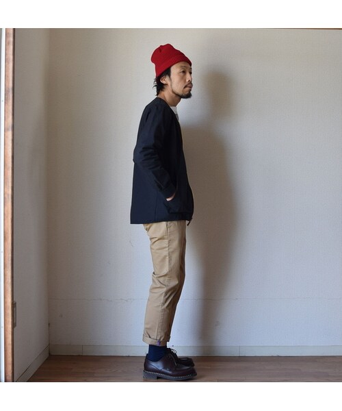 Re made in tokyo japan(アールイーメイドイントウキョウジャパン)の「【完売御礼】Re made in tokyo japan CREW CARDIGAN アールーイーメイドイントーキョージャパン クルーカーディガン ブラック(カーディガン/ボレロ・メンズ・その他)」の5枚目の写真