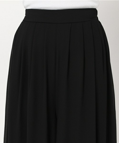 INTERPLANET（インタープラネット）の「ジョーゼットスカンツ17ＡＷ（その他パンツ・レディース・ブラック/グリーン/イエロー・FREE）」の7枚目の写真