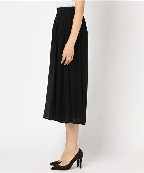 INTERPLANET（インタープラネット）の「ジョーゼットスカンツ17ＡＷ（その他パンツ・レディース・ブラック/グリーン/イエロー・FREE）」の5枚目の写真