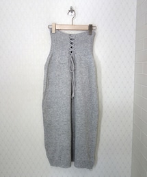 person&people | レースアップ　ニットタイトスカート(スカート)