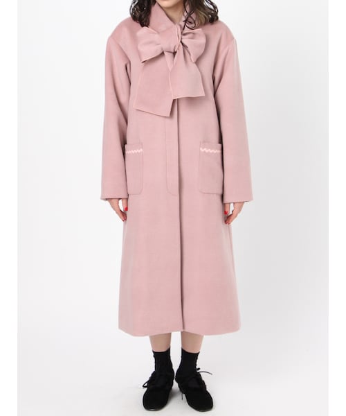 merry jenny（メリージェニー）の「リボンカラーコート（）」 - WEAR