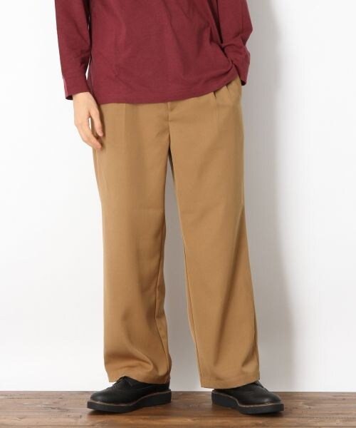 RAGEBLUE（レイジブルー）の「TRワイドパンツ（パンツ・ブラック/グレー/ワイン/ベージュ）」の4枚目の写真