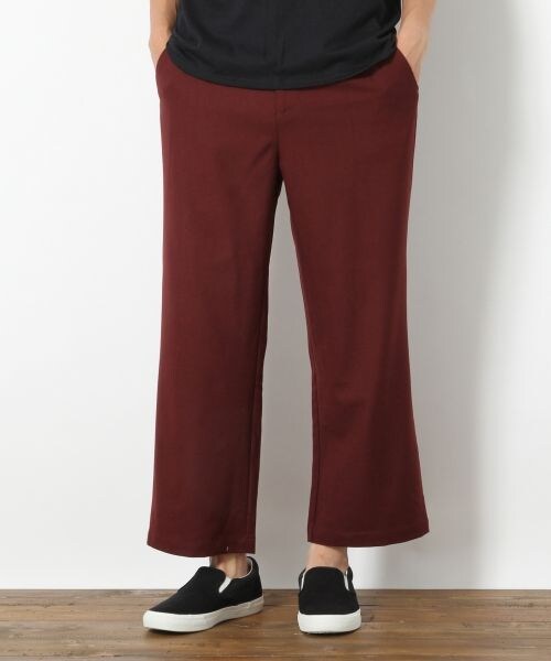 RAGEBLUE（レイジブルー）の「TRワイドパンツ（パンツ・ブラック/グレー/ワイン/ベージュ）」の3枚目の写真