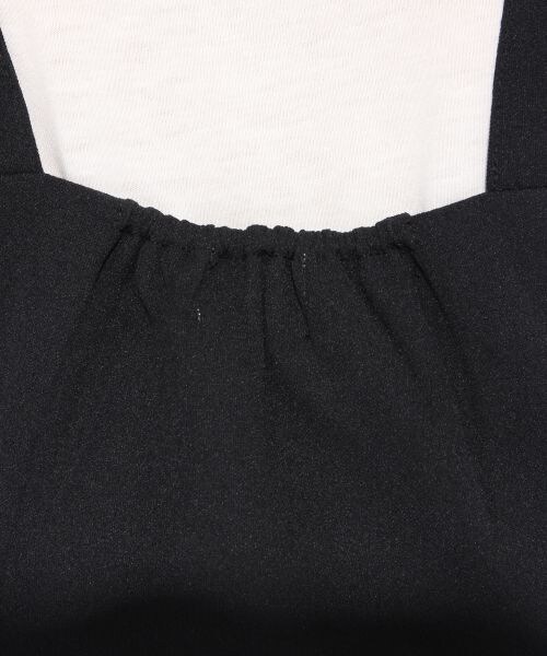 repipi armario（レピピ アルマリオ）の「フリルビスチェセットTシャツ（トップス・ホワイト/ブラック/ピンク）」の12枚目の写真